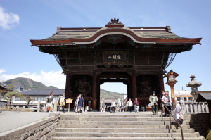 善光寺の門前